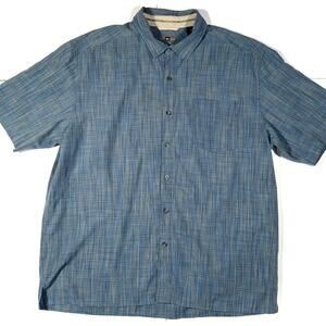 REI Co-op Button Up Shorts Sleeve Lightweight Hiking Outdoors Mens Size XL